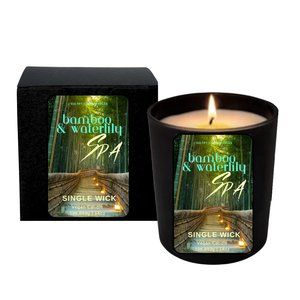 Bamboo & Waterlily Luxury Spa Candle